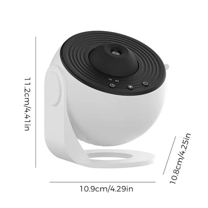 Galaxy Star Projector Lamp USB 4.3 x 4.3 x 4.4 inch Set of 3
