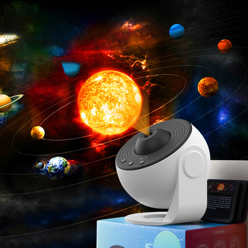 Galaxy Star Projector Lamp USB 4.3 x 4.3 x 4.4 inch Set of 3