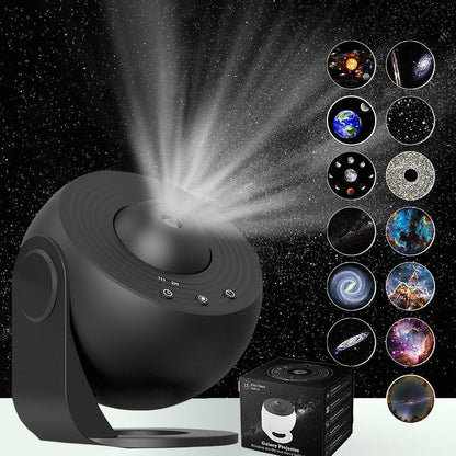 Galaxy Star Projector Lamp USB 4.3 x 4.3 x 4.4 inch Set of 3