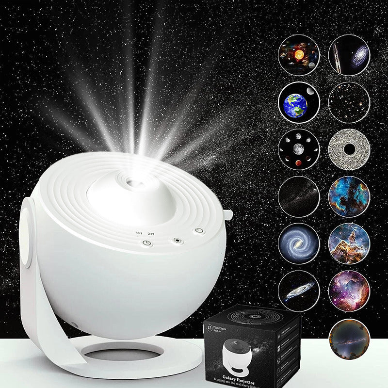 Galaxy Star Projector Lamp USB 4.3 x 4.3 x 4.4 inch Set of 3