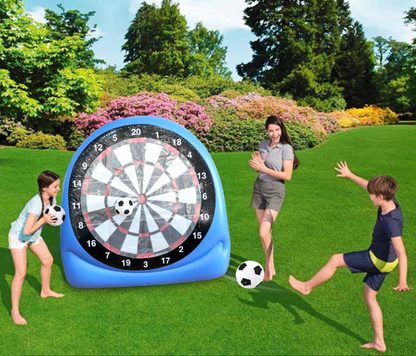 Giant Inflatable Soccer Dartboard Target PVC