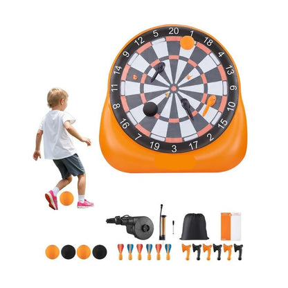 Giant Inflatable Soccer Dartboard Target PVC