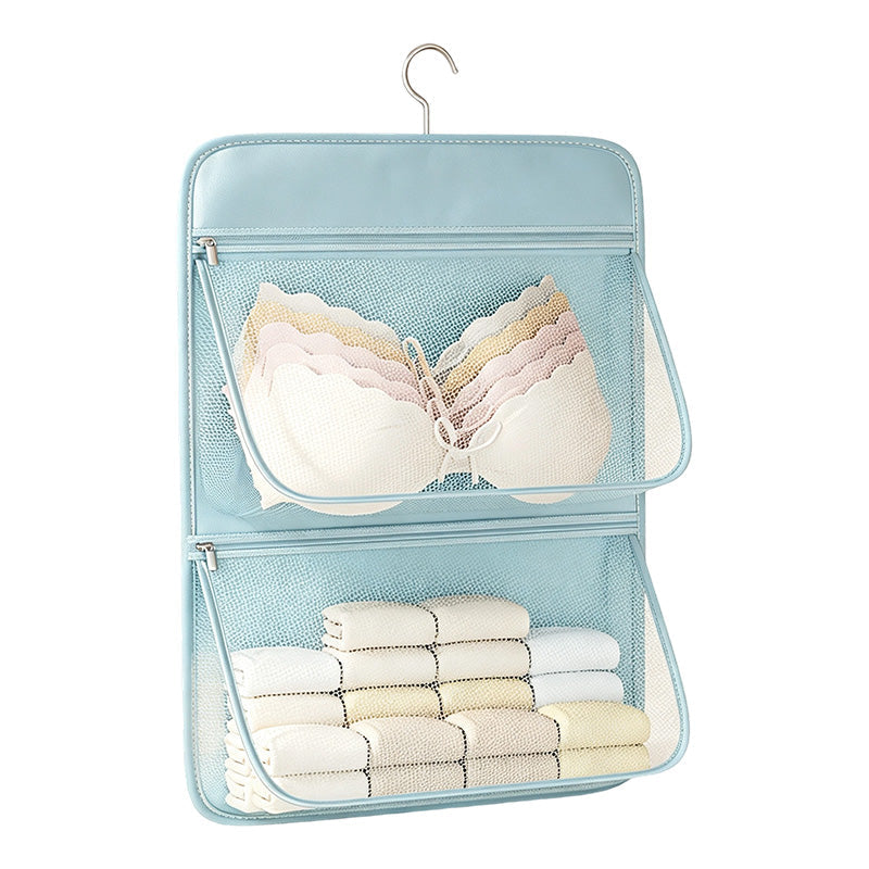 Hanging Mesh Closet Organizer Bag Set of 2
