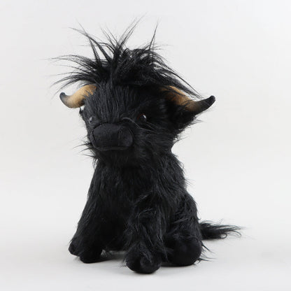 Highland Cow Plush Toy Set of 2