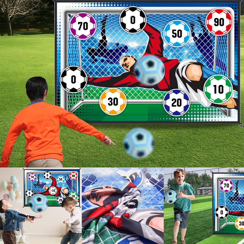 Hook and Loop Soccer Target Game 59 x 39 inch Set of 3