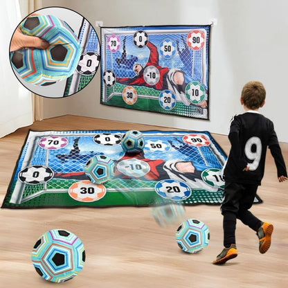 Hook and Loop Soccer Target Game 59 x 39 inch Set of 3