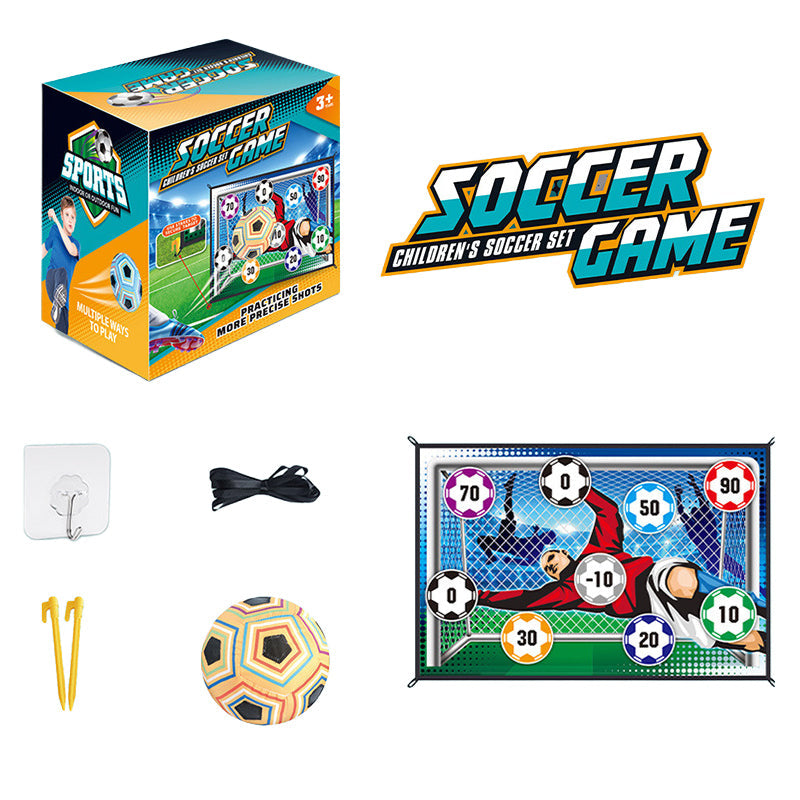 Hook and Loop Soccer Target Game 59 x 39 inch Set of 3