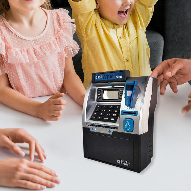 Kids ATM Piggy Bank Toy with Keypad and Password