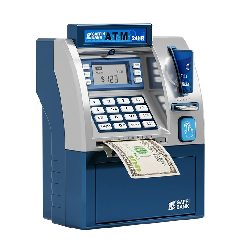 Kids ATM Piggy Bank Toy with Keypad and Password