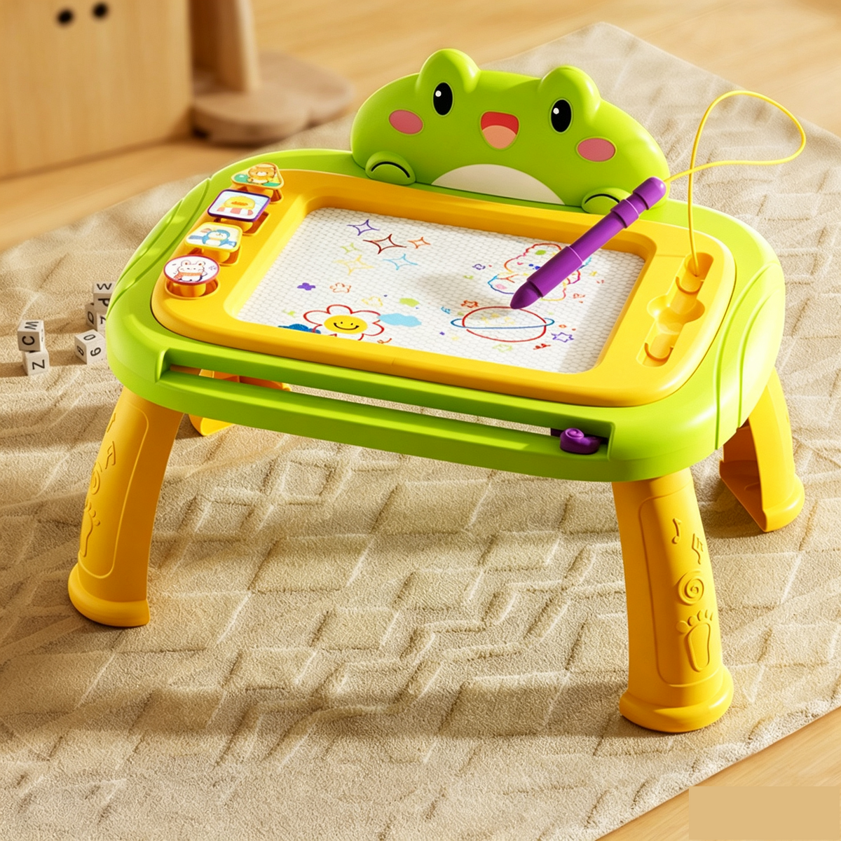 Magnetic Drawing Board for Kids 11.7 x 8.2 Inches