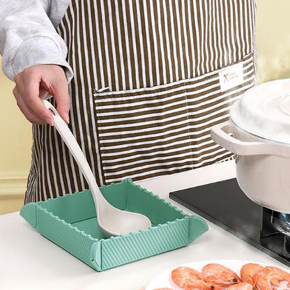 Magnetic Silicone Trivet Foldable Pot Mat Set of 2