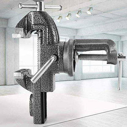 Mini Bench Vise Clamp On with 360 Degree Swivel