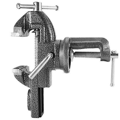Mini Bench Vise Clamp On with 360 Degree Swivel