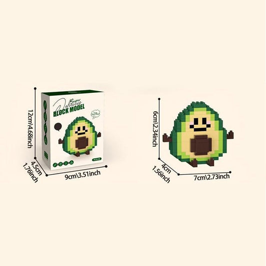 Mini Building Blocks Food Model Kit Set of 2