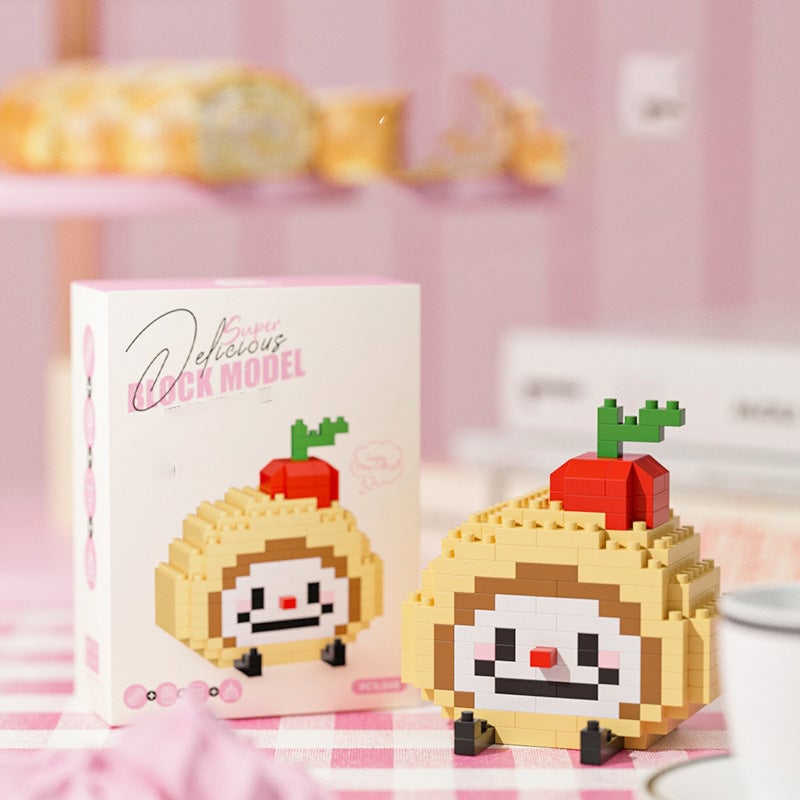 Mini Building Blocks Food Model Kit Set of 2