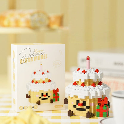 Mini Building Blocks Food Model Kit Set of 2
