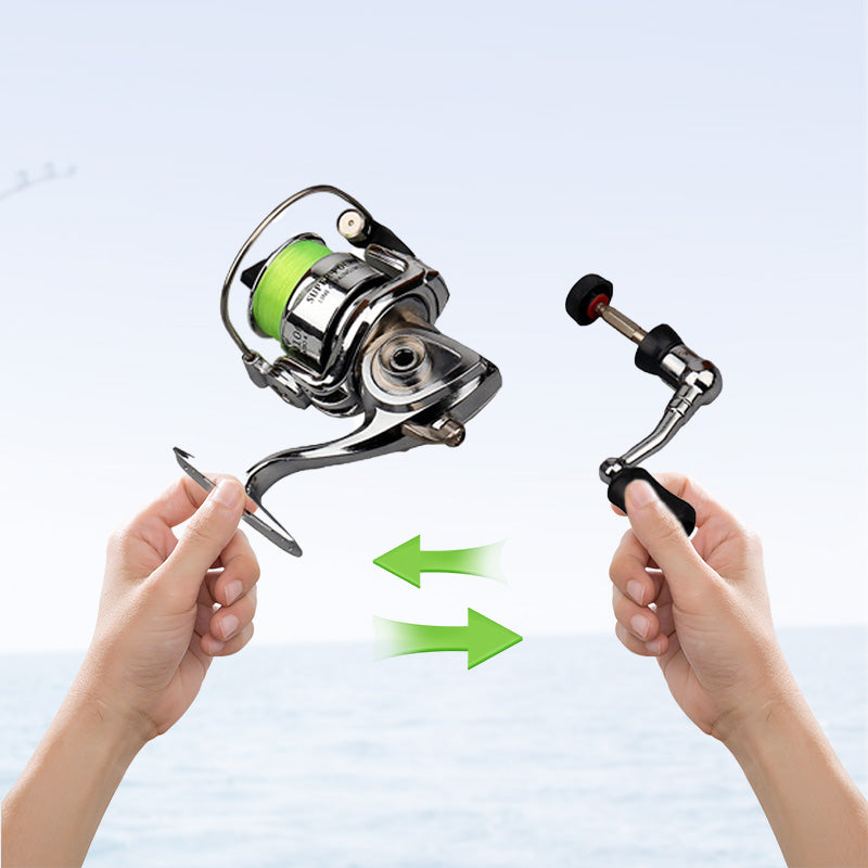 Mini Pocket Fishing Rod and Reel Combo Aluminum Set of 3