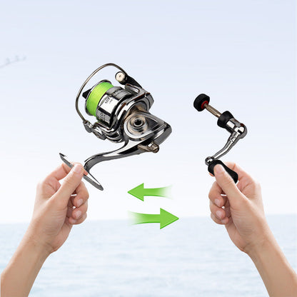 Mini Pocket Fishing Rod and Reel Combo Aluminum Set of 3
