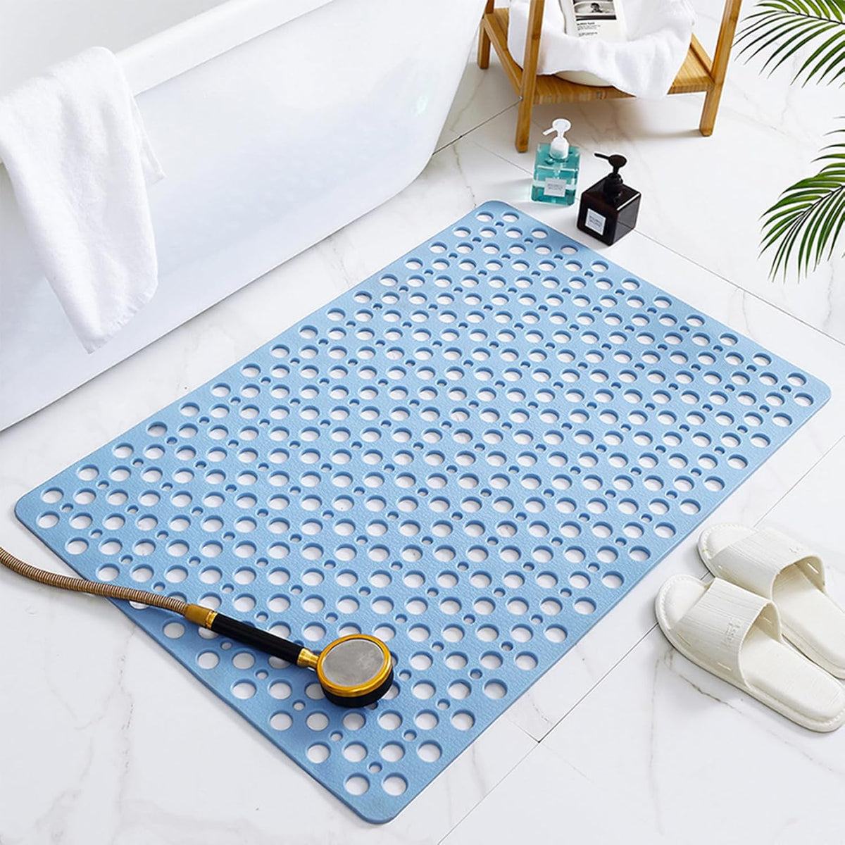 Non Slip Shower and Bathtub Mat with Suction Cups