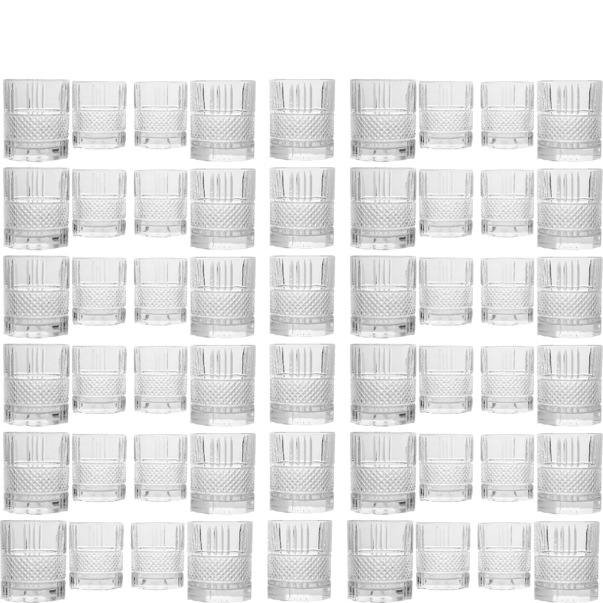 Old Fashioned Whiskey Glasses 10 oz Set of 48
