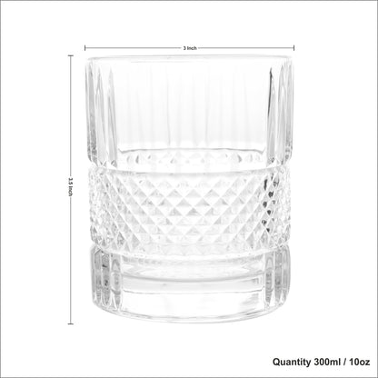 Old Fashioned Whiskey Glasses 10 oz Set of 48