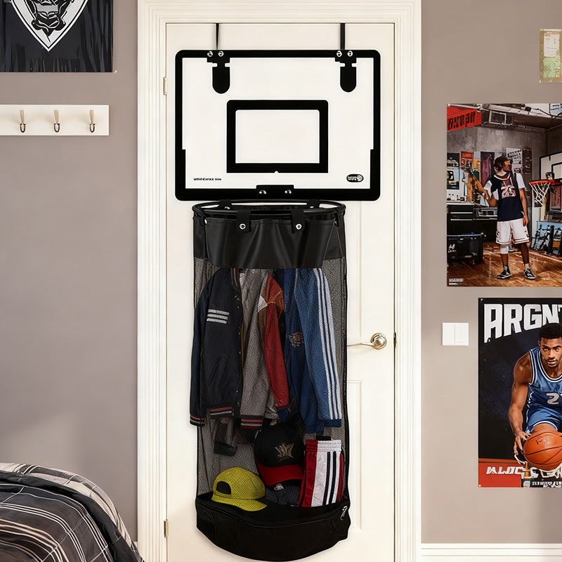 Over the Door Basketball Hoop Laundry Hamper Set of 2