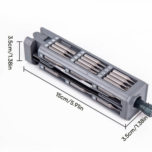 Precision Mini Screwdriver Set with Magnetic Case Set of 3