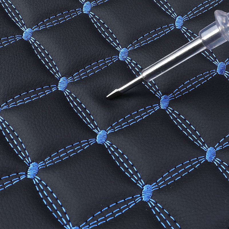 PU Leather Car Seat Cushion with Non Slip Backing