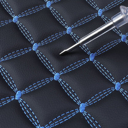 PU Leather Car Seat Cushion with Non Slip Backing