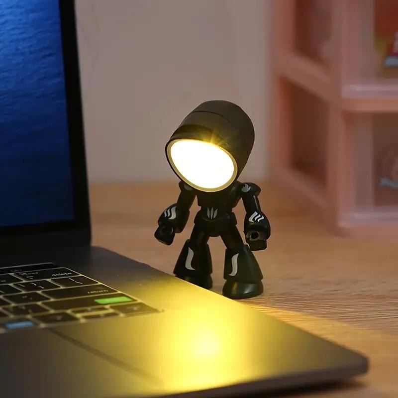 Robot LED Night Light ABS 3.7 Inch Set of 3