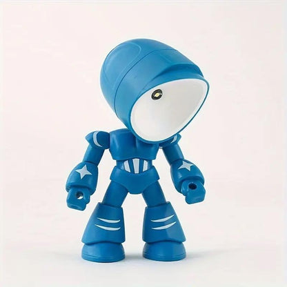 Robot LED Night Light ABS 3.7 Inch Set of 3