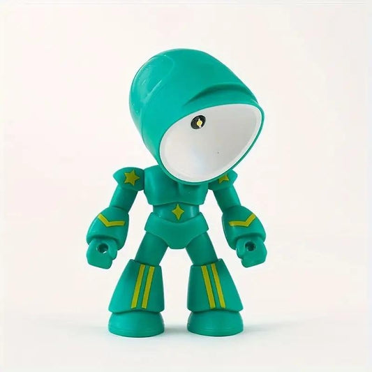 Robot LED Night Light ABS 3.7 Inch Set of 3