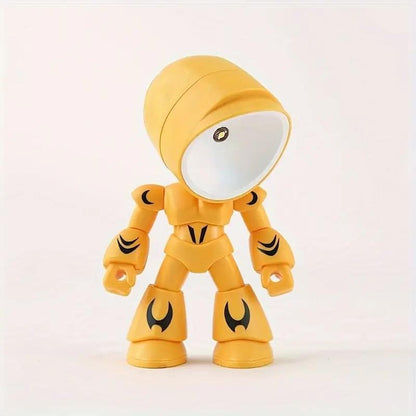 Robot LED Night Light ABS 3.7 Inch Set of 3