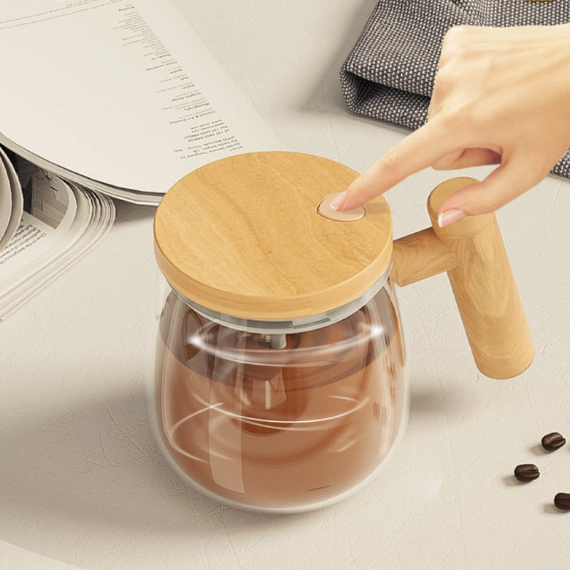 Self Stirring Mixing Mug 400 ml Battery Powered Set of 3