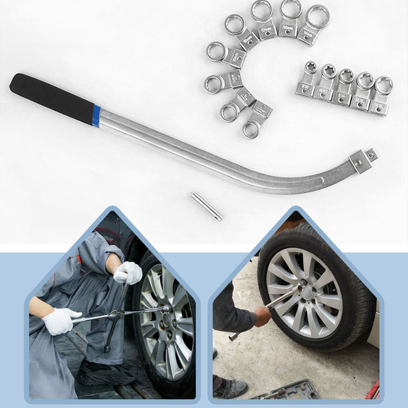 Serpentine Belt Wrench Set 15 Piece with Case