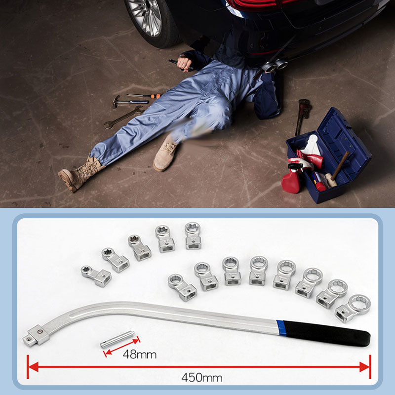 Serpentine Belt Wrench Set 15 Piece with Case