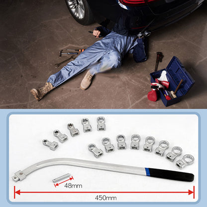 Serpentine Belt Wrench Set 15 Piece with Case