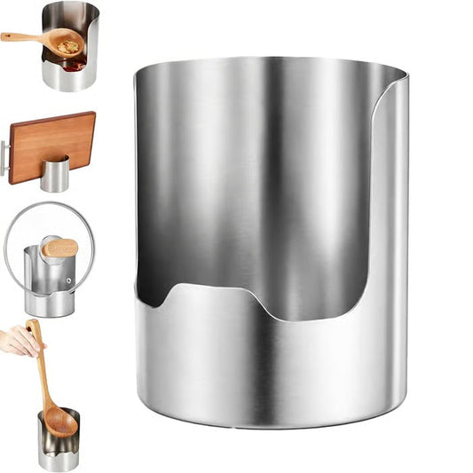Stainless Steel Utensil and Pot Lid Holder Set of 2