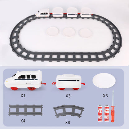 Sushi Train Toy with Track Battery Powered Set of 3