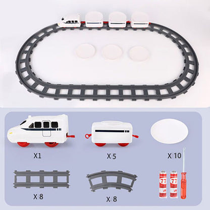 Sushi Train Toy with Track Battery Powered Set of 3