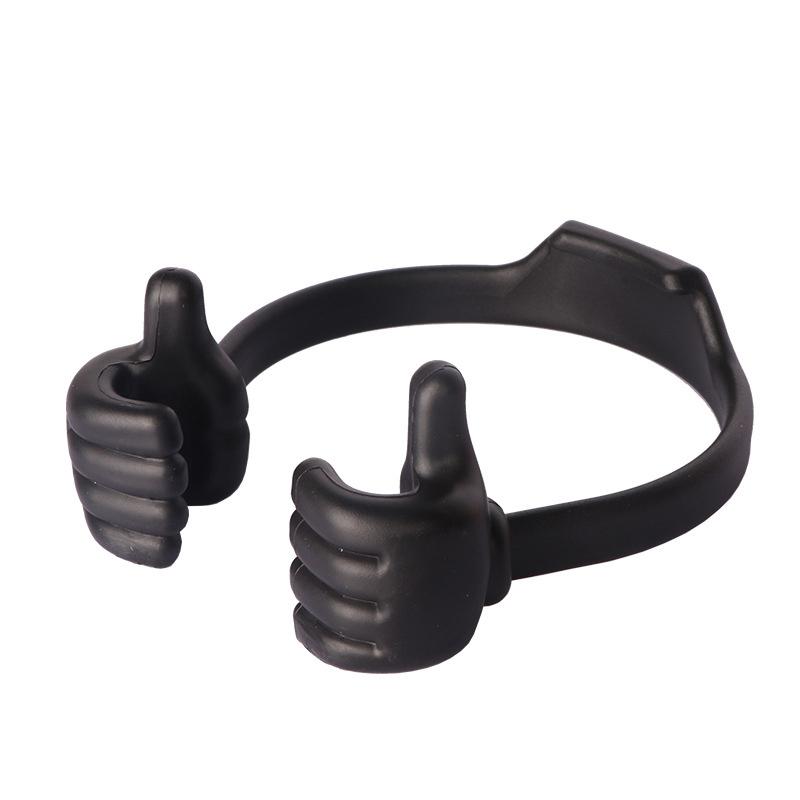 Thumbs Up Phone Stand Flexible Plastic 3.7 x 4.5 Inches