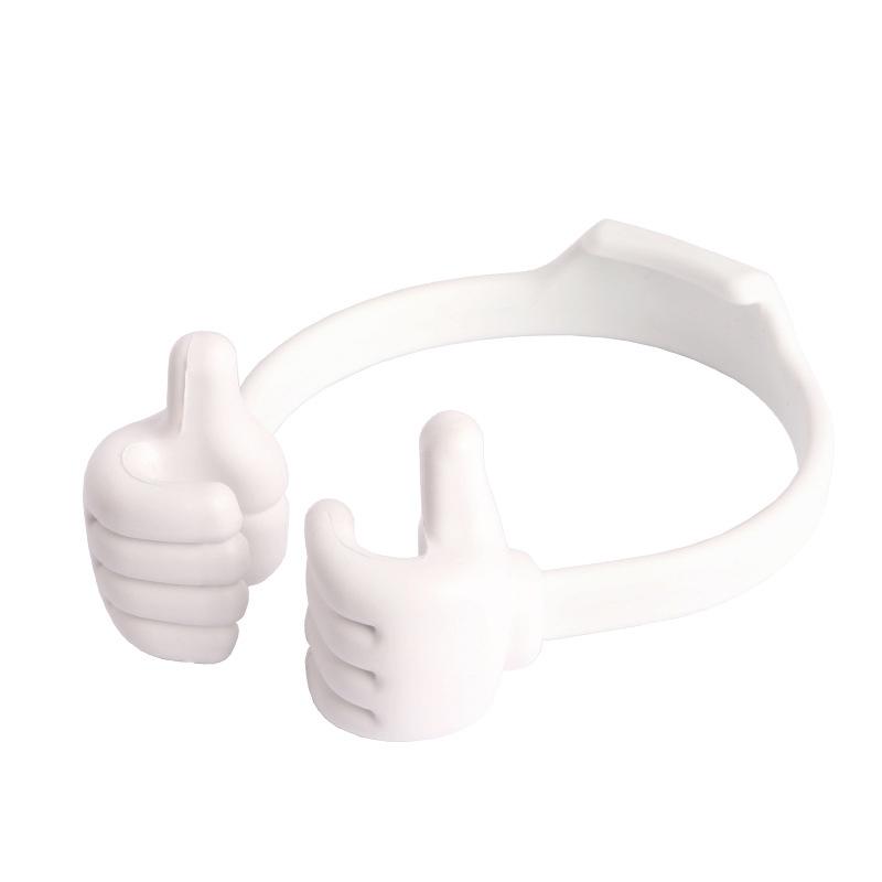 Thumbs Up Phone Stand Flexible Plastic 3.7 x 4.5 Inches