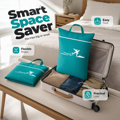 Travel Laundry Bag Oxford Cloth 18.1 x 22.8 Inches Set of 3