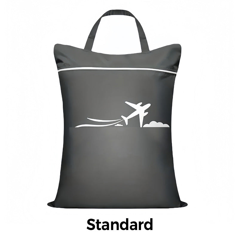 Travel Laundry Bag Oxford Cloth 18.1 x 22.8 Inches Set of 3