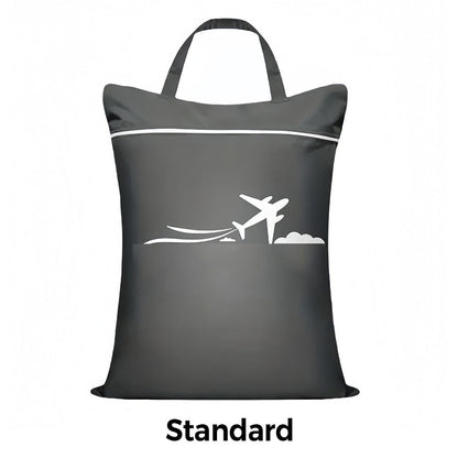 Travel Laundry Bag Oxford Cloth 18.1 x 22.8 Inches Set of 3