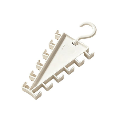 Triangle Closet Organizer Hanger with Rotating Hook 10.2 Inch