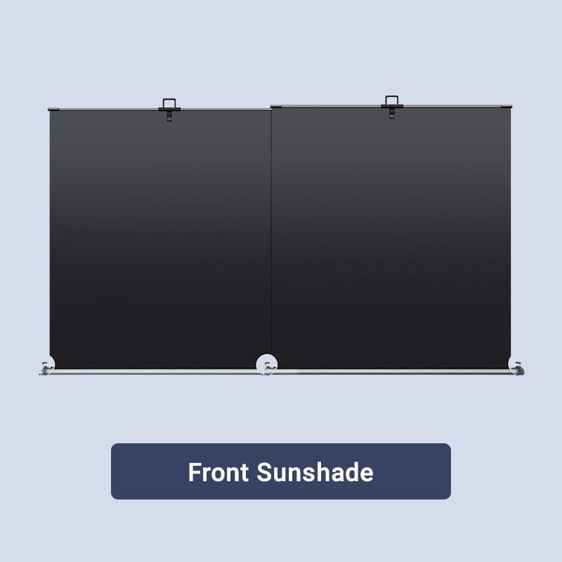 Two Panel Front Windshield Sun Shade Set of 2
