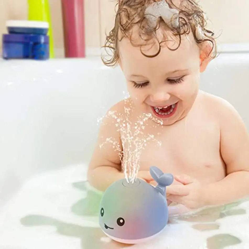Whale-Shaped Bath Sprinkler Toy