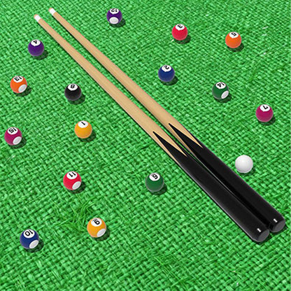 Wooden Tabletop Game 6 in 1 with Billiards 20 x 11 inch